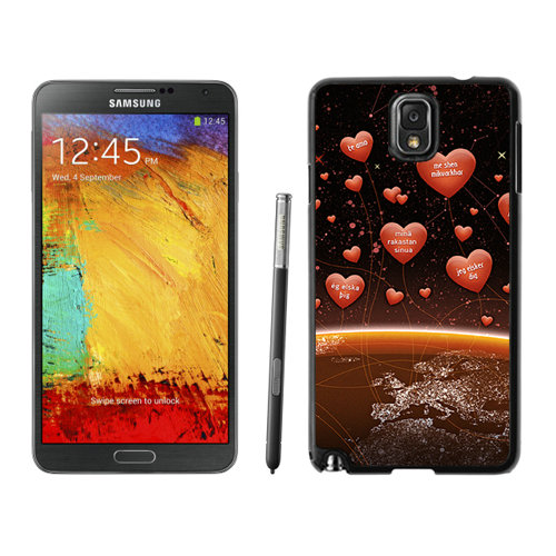 Valentine Balloon Samsung Galaxy Note 3 Cases DXA - Click Image to Close